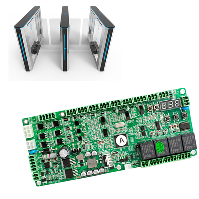 comprar Motor de porta de velocidade Voltagem nominal DC24V HALL Drive Suporte a 6 pares de sensores infravermelhos fabricação em linha