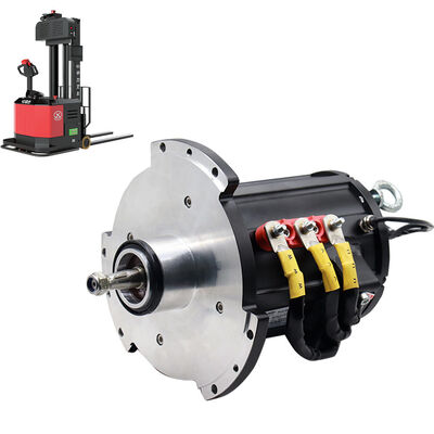 Servomotor de empilhadeira de força nominal de 3000 W com nível de proteção IP65 e velocidade nominal de 3000 rpm para elevação e direção confiáveis