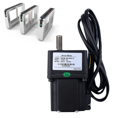 24V 40W Servo motor sem escovas, 1:50 caixa de engrenagens planetária motor DC de alto torque para controle de acesso de porta de torneira