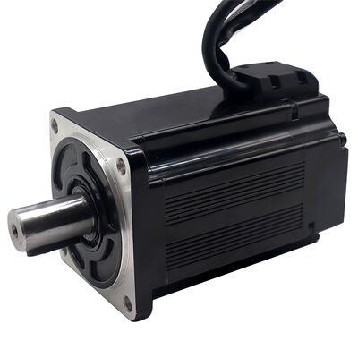 Motor Servo AGV Robô 80mm 48V 750W com Freio e Encoder