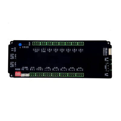 Tabela de controle de volante de pedestres de 75 mm ultra-estreito - Servo Drive integrado, entrada IR de 6 pares, saída de voz e RGB