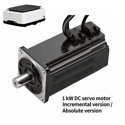 Motor servo 1000W 48VDC 3000RPM com Torque de Pico de 9.56Nm para Roda de Direção de Robô Móvel