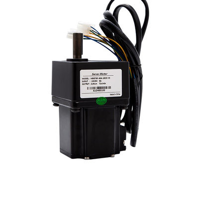 2400 linhas servo motor de 40W BLDC com o codificador da caixa de engrenagens 12000